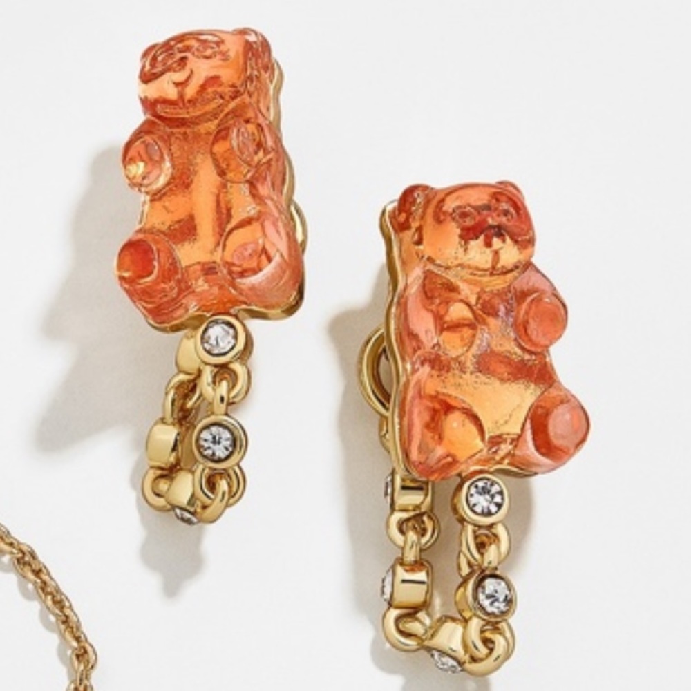 BaubleBar Squish Gummy Bear Earrings